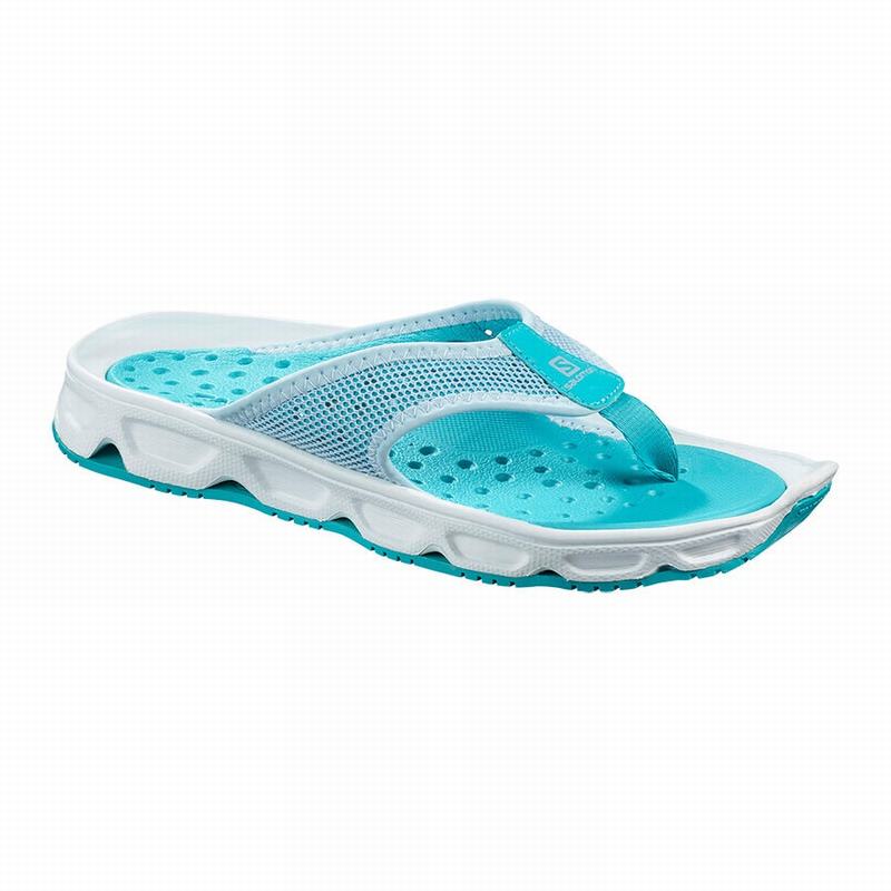 Sandalias Salomon Mujer Gris Azules / Blancas - Salomon Argentina RX BREAK 4.0 W ,389076-QAZ